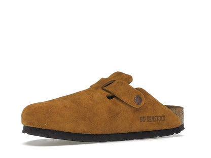 Birkenstock Boston Soft Footbed Suede Mink