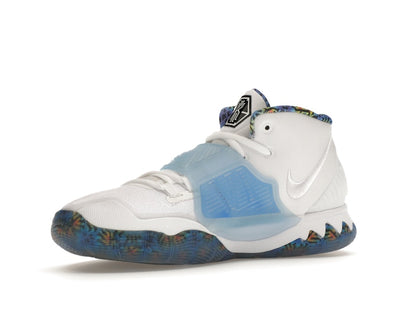 Nike Kyrie 6 White Sapphire Crimson (GS)