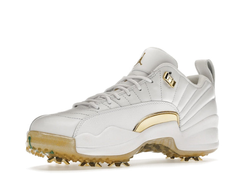 Jordan 12 Golf Metallic Gold
