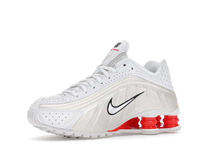 Nike Shox R4 White Phantom Picante Red (Women's)