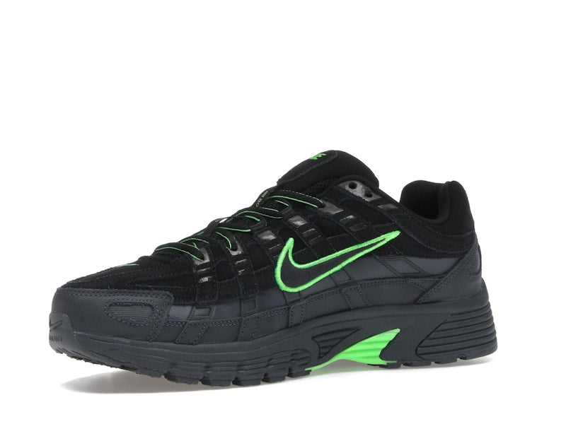 Nike P-6000 PRM Black Green Strike