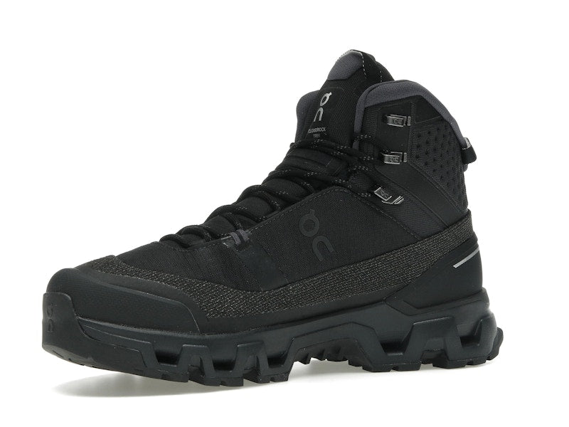 On Running Cloudrock Trek Waterproof Black