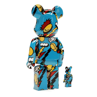 Bearbrick Grafflex 100% & 400% Set