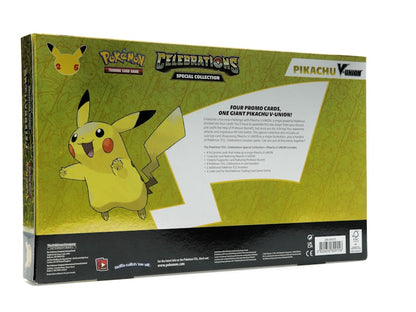 Pokémon TCG 25th Anniversary Celebrations Pikachu V Union Special Collection Box