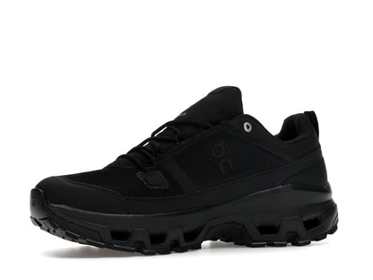 On Running Cloudrock Low Waterproof All Black