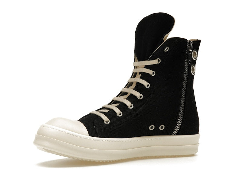 Rick Owens DRKSHDW High Top Black Milk