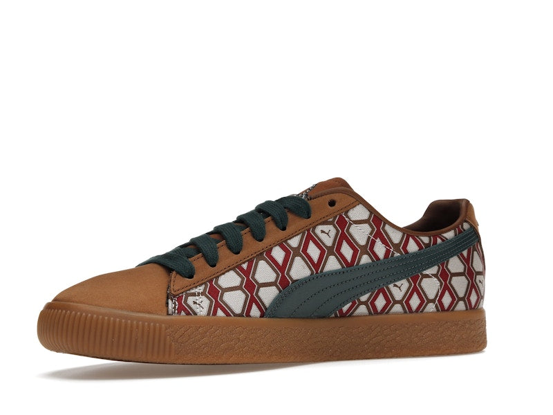 Puma Clyde Tassle Dapper Dan Frair Brown