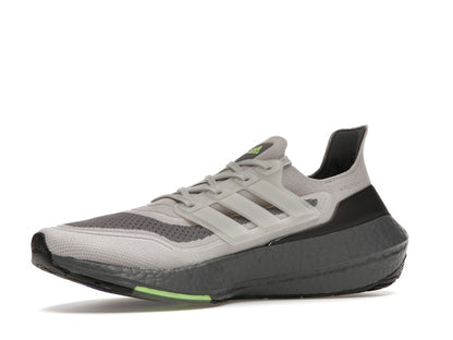 adidas Ultra Boost 21 Metal Grey Signal Green