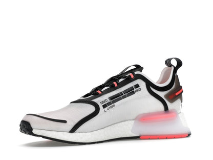 adidas NMD R1 V3 White Matte Silver Crimson