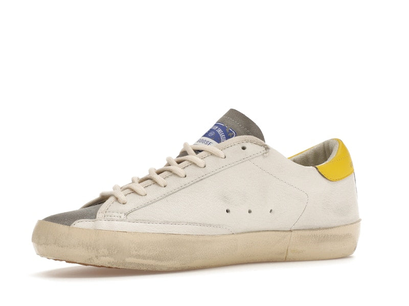 Golden Goose Super-Star White Orange Yellow