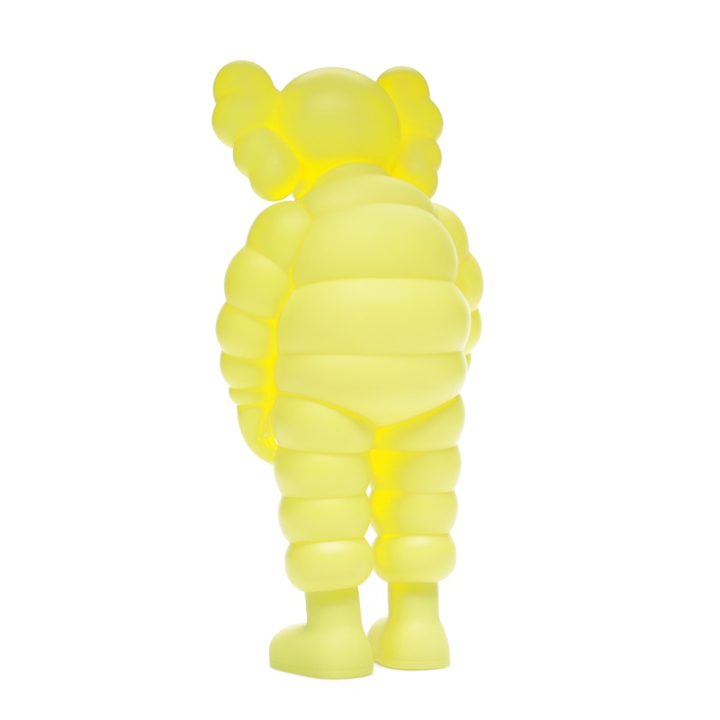 KAWS What Party Vinyl Figure Yellow