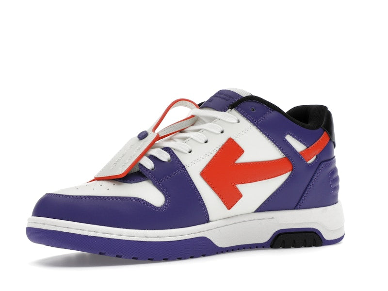 OFF-WHITE Out Of Office OOO Low Tops White Purple Orange
