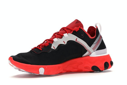 Nike React Element 55 Black White Red Orbit