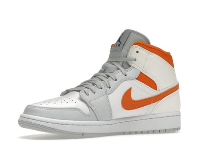 Jordan 1 Mid Starfish Pure Platinum