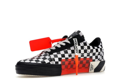 OFF-WHITE Vulc Low Checkered Black White