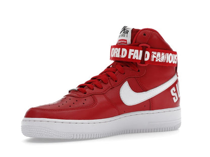 Nike Air Force 1 High Supreme World Famous Red