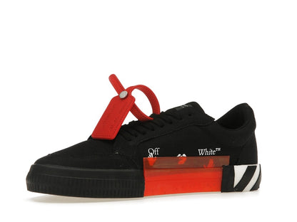 OFF-WHITE Vulcanized Low Black Orange Canvas