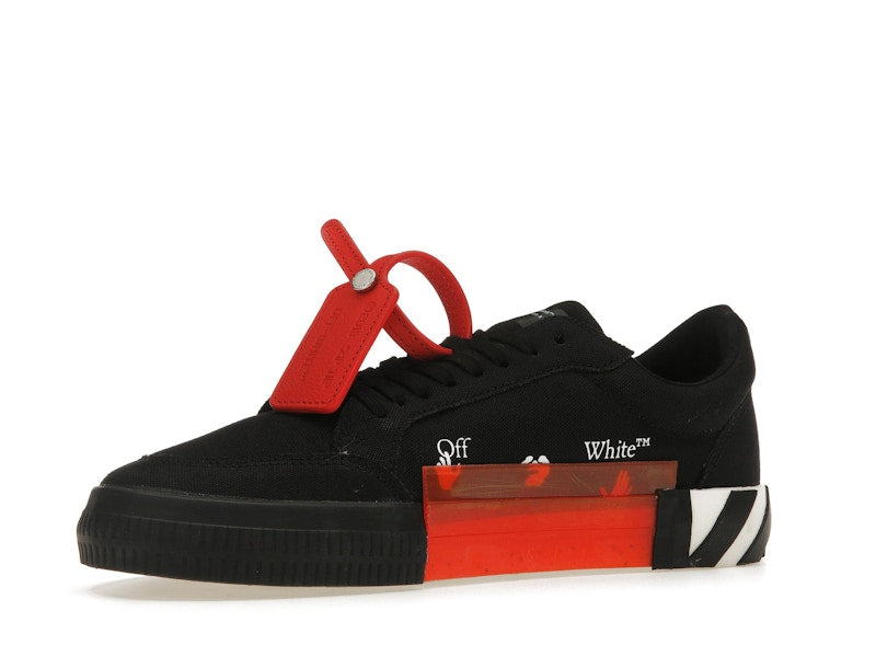 OFF-WHITE Vulcanized Low Black Orange Canvas