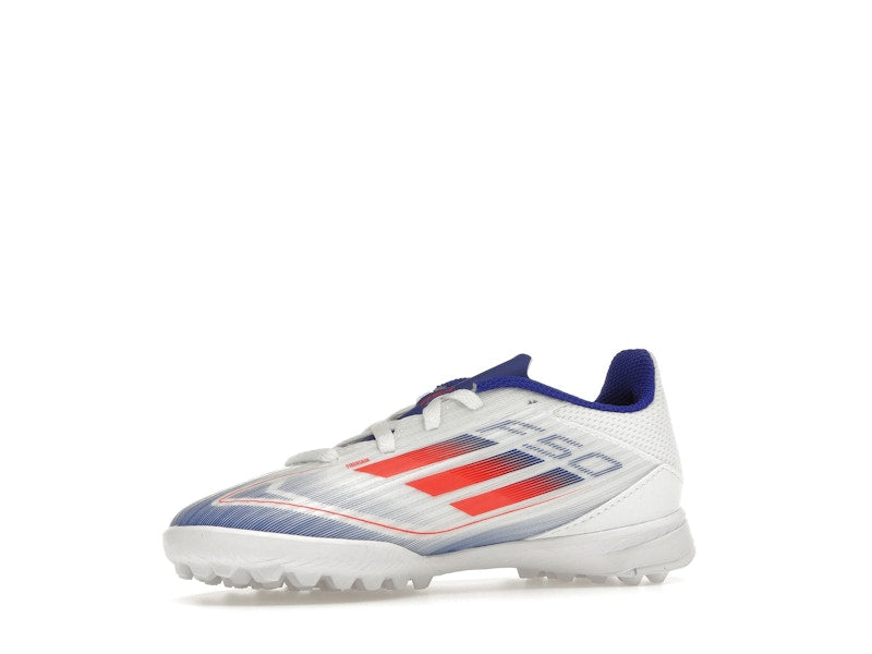 adidas F50 League Turf Cloud White Solar Red Lucid Blue (GS)
