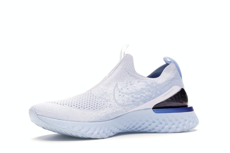Nike Epic Phantom React Flyknit White Hydrogen Blue (Women's)