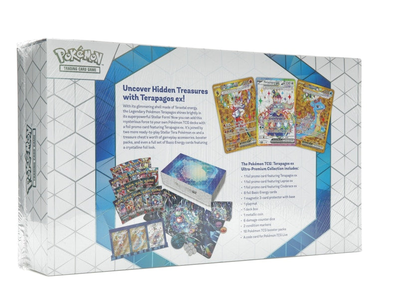 Pokémon TCG Terapagos ex Ultra Premium Collection