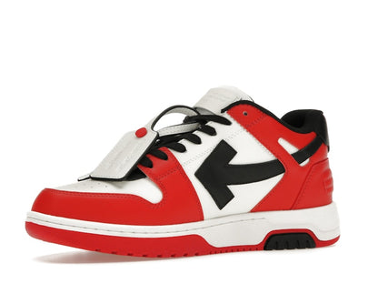OFF-WHITE Out Of Office OOO Low Tops Red Black (2024)