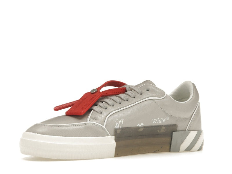 OFF-WHITE Vulc Leather Sneaker Grey