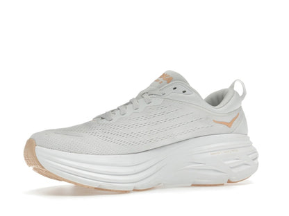 Hoka One One Bondi 8 White Cantaloupe (Women's)