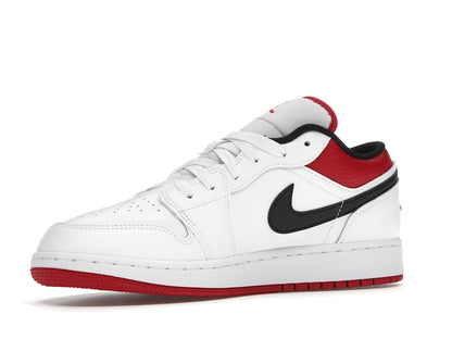Jordan 1 Low White Gym Red (GS)