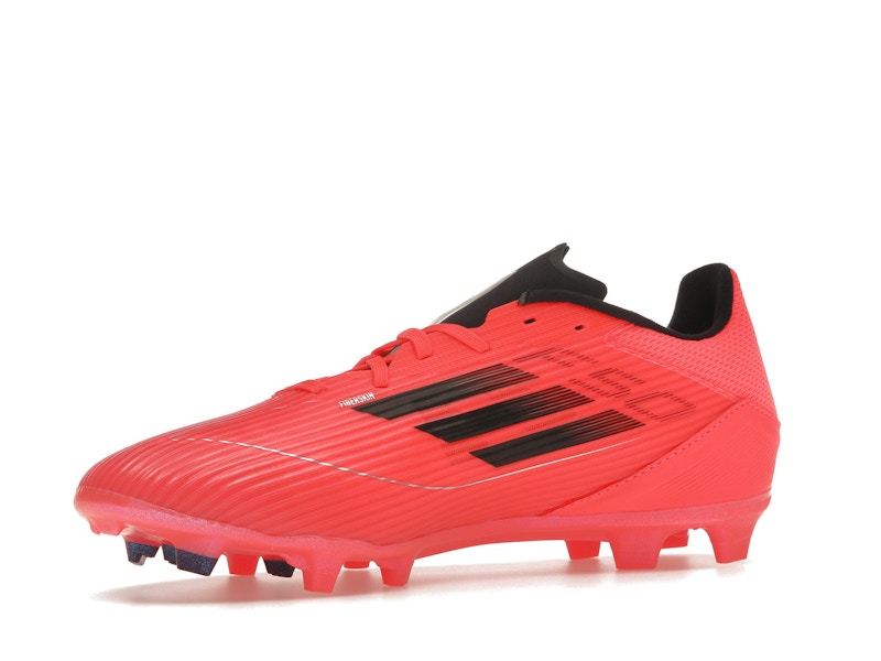 adidas F50 League Firm/Multi-Ground Turbo Aurora Black Platinum Metallic