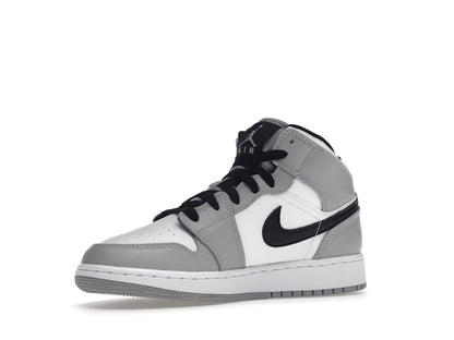 Jordan 1 Mid Light Smoke Grey (GS)