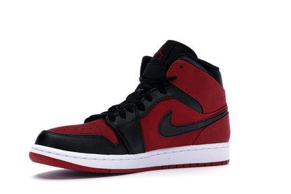 Jordan 1 Mid Gym Red Black