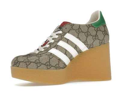 adidas x Gucci Gazelle Wedge Beige GG Monogram (Women's)