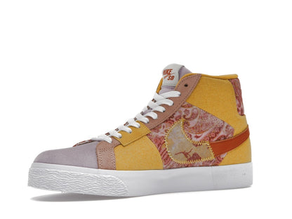 Nike SB Zoom Blazer Mid Premium Floral Paisley Sanded Gold