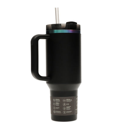 Stanley The Black Chroma Collection Flowstate Quencher 40oz Tumbler Black Chroma