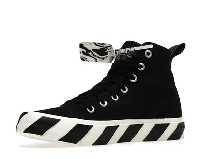 OFF-WHITE Vulcanized Mid Top Black White