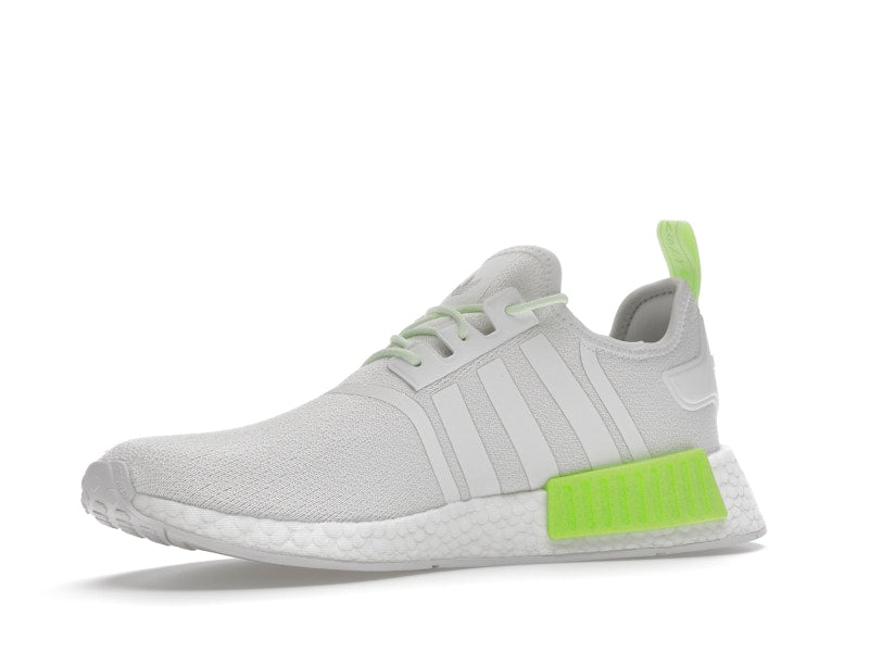 adidas NMD R1 Crystal White Solar Green