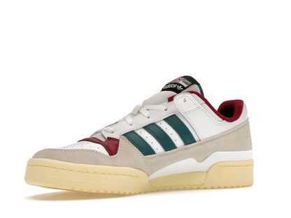 adidas Forum Low White Teal Burgundy