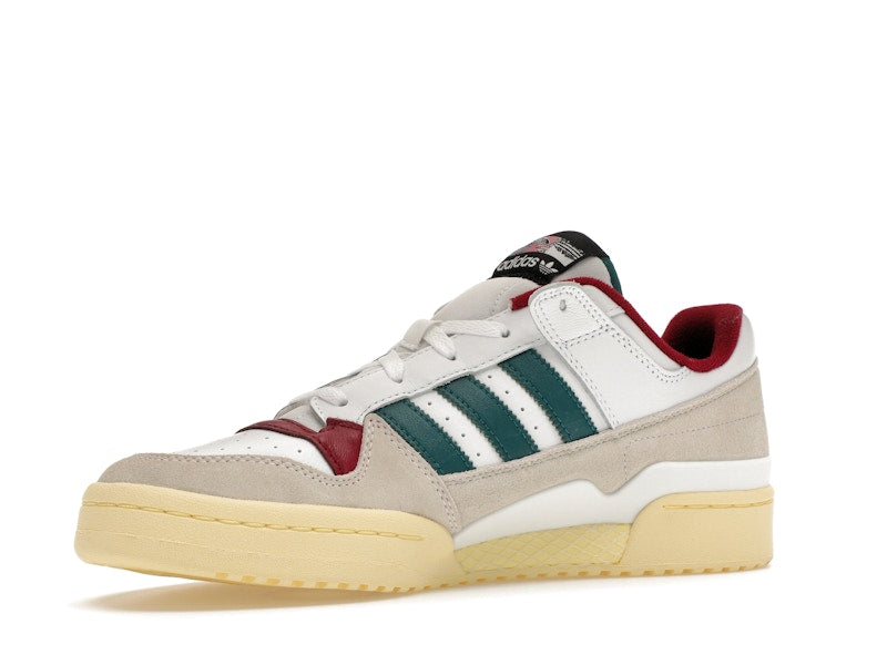adidas Forum Low White Teal Burgundy
