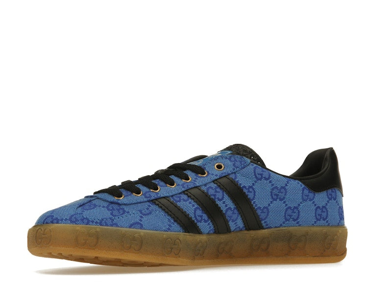 adidas x Gucci Gazelle Blue GG Monogram