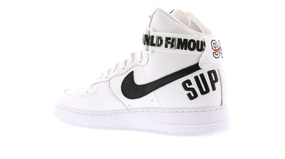 Nike Air Force 1 High Supreme World Famous White