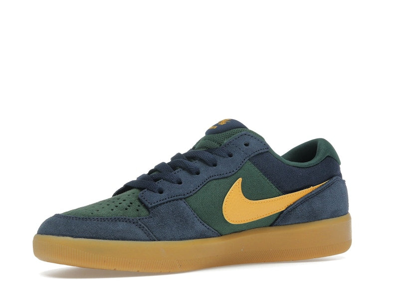 Nike SB Force 58 Midnight Navy Fir Gum Light Brown University Gold