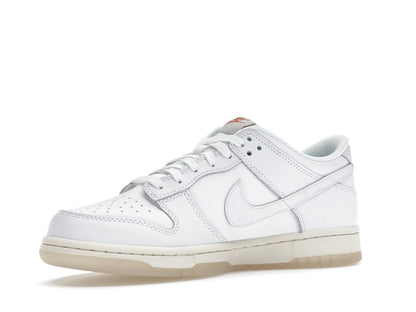 Nike Dunk Low SE Rainbow Lace Swoosh White (GS)