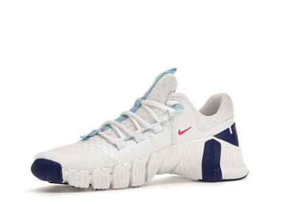 Nike Free Metcon 5 White Aquarius Blue