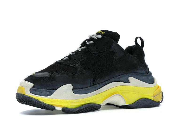 Balenciaga Triple S Black Yellow (Women's)