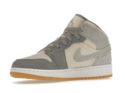 Jordan 1 Mid SE Coconut Milk Particle Grey (GS)