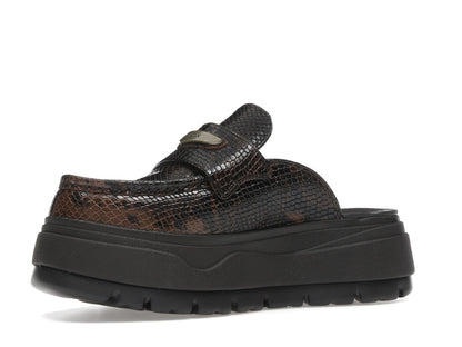 Jordan Mule Croc Velvet Brown (Women's)