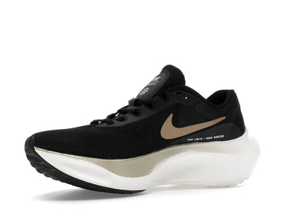 Nike Zoom Fly 5 Black Metallic Gold Grain