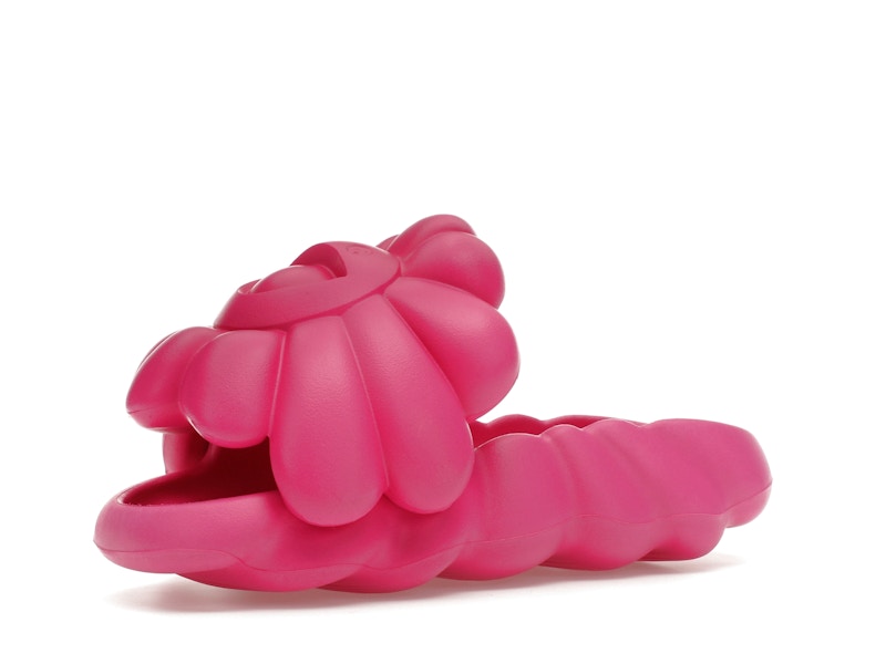 Takashi Murakami Ohana Full-Bloom Slide Raspberry Rose