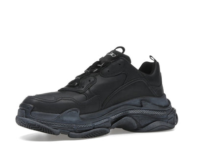 Balenciaga Triple S Black White Graffiti